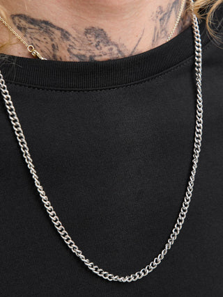 Ανδρική μακρυμάνικη μπλούζα JJEORGANIC BASIC TEE LS O-NECK Jack & Jones 12279538 Black NOOS W25/26