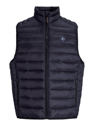 Ανδρικό μπουφάν αμάνικο JJEBRADLEY LIGHT BODYWARMER COLLAR Jack & Jones 12280973 Black NOOS W25/26