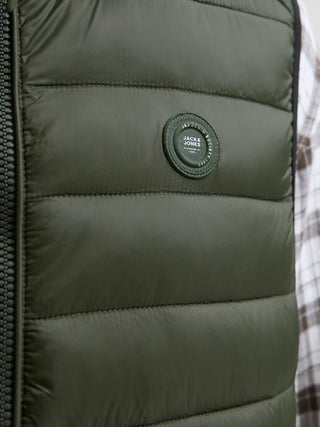 Ανδρικό μπουφάν αμάνικο JJEBRADLEY LIGHT BODYWARMER COLLAR Jack & Jones 12280973 Rosin NOOS W25/26