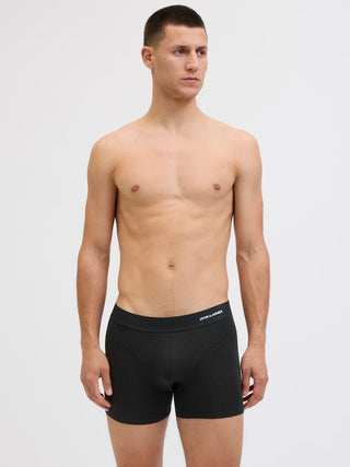 Ανδρικό μποξεράκι JACNYJAH BAMBOO TRUNKS 3 PACK SN Jack & Jones 12281998 BLACK SS26