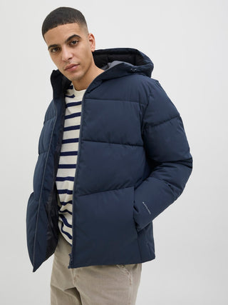 Ανδρικό μπουφάν JJGLOBAL PUFFER JACKET Jack & Jones 12283517 Sky Captain W25/26