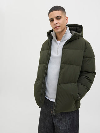 Ανδρικό μπουφάν JJGLOBAL PUFFER JACKET Jack & Jones 12283517 Rosin W25/26