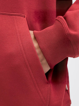 Ανδρικό φούτερ με κουκούλα JORNORREBRO EMB SWEAT HOOD Jack & Jones 12282861 Tibetan Red NOOS W25/26