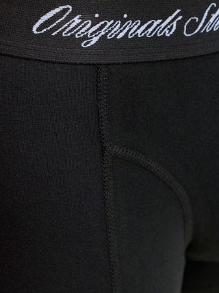 Ανδρικό μποξεράκι JACNORREBRO SOLID TRUNKS 3 PACK Jack & Jones 12287141 Black NOOS W25/26