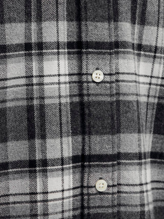 Ανδρικό πουκάμισο JPRBLUBARKLEY FLANNEL X-MAS L/S SHIRT CH Jack & Jones 12286224 Charcoal Gray W25/26