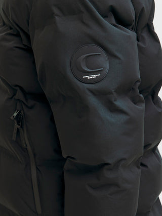 Ανδρικό μπουφάν JCOFUSION LONG PUFFER JACKET Jack & Jones 12288983 BLACK W25/26