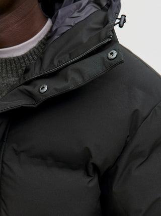 Ανδρικό μπουφάν JCOFUSION LONG PUFFER JACKET Jack & Jones 12288983 BLACK W25/26