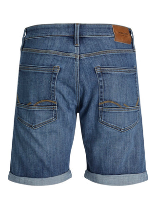 Ανδρική βερμούδα Denim Relaxed Fit 62% Cotton, 28% Polyester, 5% Recycled Cotton, 4% Viscose, 1% Elastane  JJICHRIS JJWOOD SHORTS GE 415 SN JACK & JONES 12249092 Blue Denim S 24