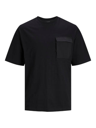 Ανδρικό t-shirt JCOARCH POCKET TEE SS CREW NECK JACK & JONES 12251615 Black S 24