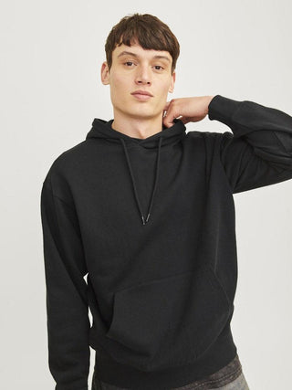 Ανδρικό φούτερ με κουκούλα JJECHARGE SWEAT HOOD Jack & Jones 12257852 Black NOOS W24/25