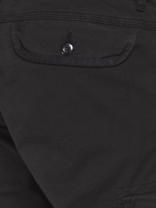 Ανδρική βερμούδα cargo JPSTZEUS JJCARGO SHORTS JACK & JONES 12205883 Black S23