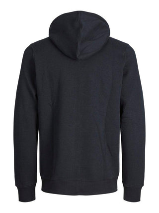 Ανδρική ζακέτα φούτερ με κουκούλα JJESTAR BASIC SWEAT ZIP HOOD JACK & JONES 12210830 Black NOOS W 23/24