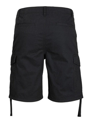 Ανδρική βερμούδα cargo JPSTMARLEY JJCARGO SHORTS JACK & JONES 12229650 Black S23