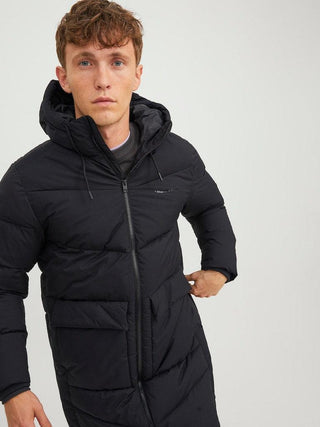 Ανδρικό μπουφάν JORVESTERBRO LONG PUFFER JACK & JONES 12238852 Black W 23/24