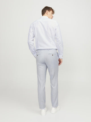 Ανδρικό πουκάμισο Slim Fit 60% Cotton, 40% Polyester JJEHARVEY SHIRT LS JACK & JONES 12248522 White S 24
