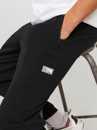 Ανδρικό παντελόνι φόρμας JPSTWILL AIR SWEAT PANTS Jack & Jones 12184970 Black NOOS W25/26