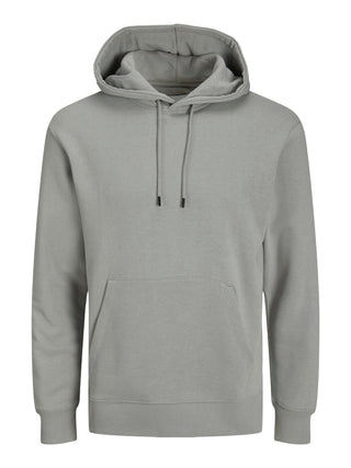 Ανδρικό φούτερ με κουκούλα JJESTAR BASIC SWEAT HOOD Jack & Jones 12208157 Ultimate Grey NOOS W25/26