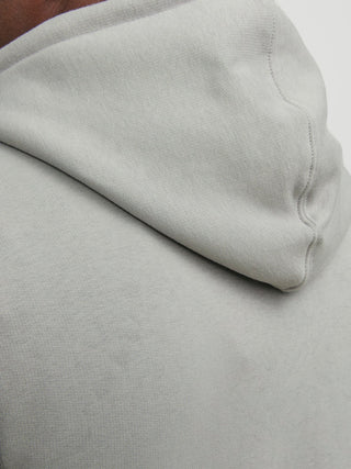Ανδρικό φούτερ με κουκούλα JJESTAR BASIC SWEAT HOOD Jack & Jones 12208157 Ultimate Grey NOOS W25/26