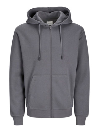 Ανδρική ζακέτα φούτερ με κουκούλα JJEBRADLEY SWEAT ZIP HOOD Jack & Jones 12249342 Castlerock NOOS W25/26