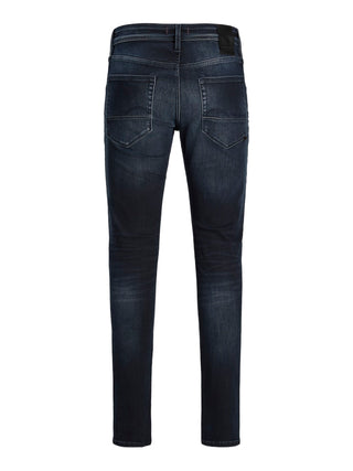 Ανδρικό τζιν Slim Fit 60% Cotton, 20% Recycled Cotton, 18% Polyester, 2% Elastane JJIGLENN JJFOX 50SPS CB 104 JACK & JONES 12252901 Blue Denim NOOS S 24