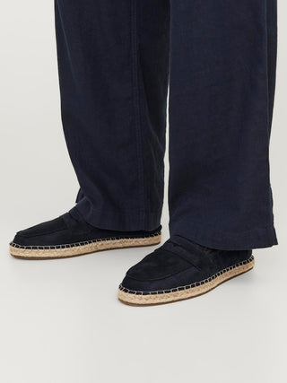 Ανδρικές Εσπαντρίγιες 100% Polyester JFWSCHERLOCK ESPADRILLE LOAFER JACK & JONES 12257226 Navy Blazer S 24