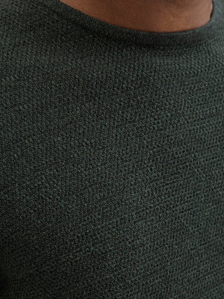 Ανδρικό πλεκτό πουλόβερ JJEGEORGE KNIT CREW NECK Jack & Jones 12268279 Rosin NOOS W25/26