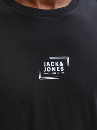 Ανδρικό t-shirt JJCORP GRAPHIC TEE SS O-NECK LN Jack & Jones 12268415 Black SS26