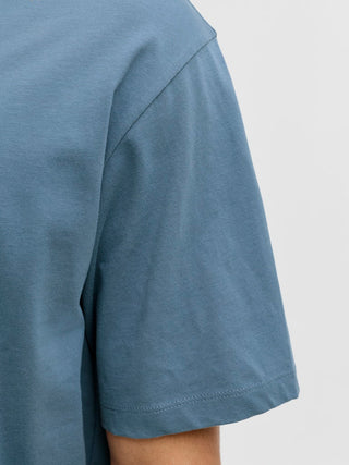 Ανδρικό t-shirt JJCORP GRAPHIC TEE SS O-NECK LN Jack & Jones 12268415 Blue Mirage SS26