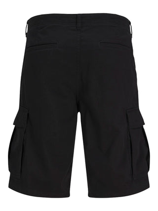 Ανδρική βερμούδα JPSTCOLE JJJONNIE CARGO SHORTS MID Jack & Jones 12268266 Black SS25