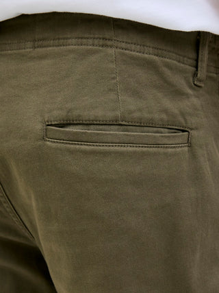 Ανδρική βερμούδα JPSTCOLE JJJONNIE CARGO SHORTS MID Jack & Jones 12268266 Olive Night SS25