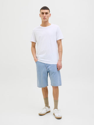 Ανδρική βερμούδα JJIALEX JJCLASSIC SHORTS AM 300 SN JACK&JONES 12269532 BLUE DENIM SS26