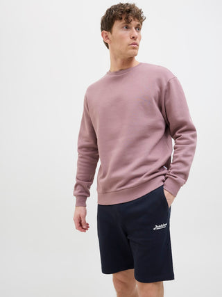 Ανδρική βερμούδα JPSTGORDON BEAU SWEAT SHORTS MID Jack & Jones 12268770 Sky Captain SS25