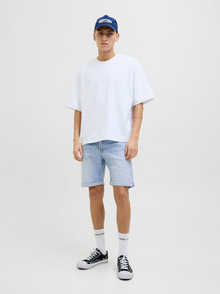 Ανδρική βερμούδα JJIRICK JJIORIGINAL SHORTS AM 360 SN Jack & Jones 12269612 Blue Denim SS25