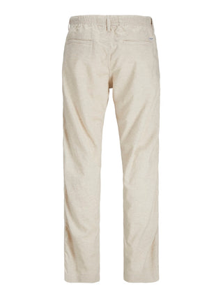 Ανδρικό παντελόνι JPSTKANE HYBRID BONDI JOGGER SN JACK&JONES 12274977 MOONBEAM SS26