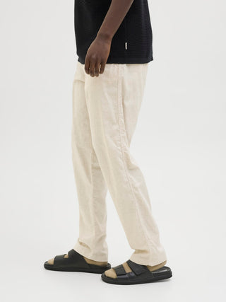 Ανδρικό παντελόνι JPSTKANE HYBRID BONDI JOGGER SN JACK&JONES 12274977 MOONBEAM SS26