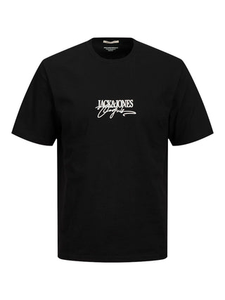 Ανδρικό t-shirt JORALMERIA BRANDING TEE SS CREW NECK Jack & Jones 12276784 Black SS25