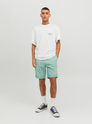 Ανδρική βερμούδα chino JACK & JONES 12165604 Granite Green S23