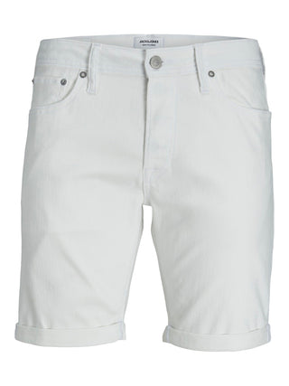 Ανδρική βερμούδα Denim Regular Fit 80% Cotton, 13% Polyester, 5% Recycled Cotton, 2% Elastane JJIRICK JJORIGINAL SHORTS AM 415 JACK & JONES 12250884 White Denim S 24