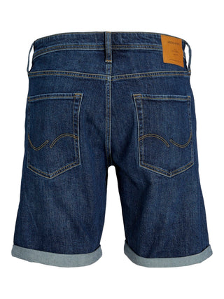 Ανδρική βερμούδα Denim Relaxed Fit 98% Cotton - Organic Direct-to-Farm, 2% Elastane JJICHRIS JJORIGINAL SHORTS AM 800 JACK & JONES 12253814 Blue Denim S 24