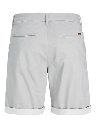 Ανδρική βερμούδα JPSTBOWIE SHORTS SA PRINTED REG SN JACK&JONES 12230336 OYSTER MUSHROOM SS26
