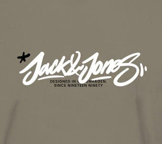 Ανδρικό t-shirt Standard Fit 100% Cotton JORSEQUOIA TEE SS CREW NECK 1 FST JACK & JONES 12258061 Silver Sage S 24