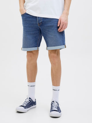 Ανδρική βερμούδα JJIRICK JJORIGINAL SHORTS AT 101 Jack & Jones 12269499 Blue Denim SS25