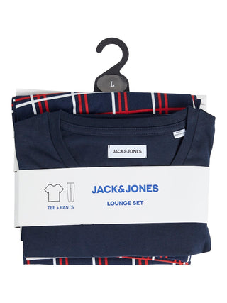 Ανδρική πιτζάμα JACMIXED LOUNGE SET W Jack & Jones 12273626 Port Royale W25/26
