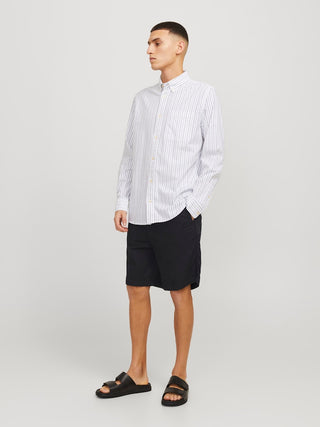 Ανδρική βερμούδα JPSTJAIDEN CAMPAIGN HYBRIDBONDISHORT SRT Jack & Jones 12274968 Black SS25