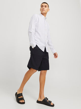 Ανδρική βερμούδα JPSTJAIDEN CAMPAIGN HYBRIDBONDISHORT SRT Jack & Jones 12274968 Black SS25