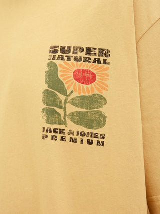 Ανδρικό t-shirt JPRBLUMAX SS TEE Jack & Jones 12277775 Moonstone SS25