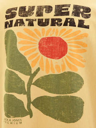 Ανδρικό t-shirt JPRBLUMAX SS TEE Jack & Jones 12277775 Moonstone SS25