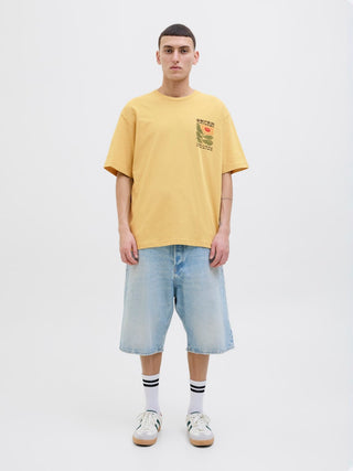 Ανδρικό t-shirt JPRBLUMAX SS TEE Jack & Jones 12277775 Moonstone SS25