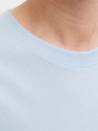 Ανδρικό t-shirt JORTAVIRA TEE SS CREW NECK FST LN Jack & Jones 12281810 Skyway SS25