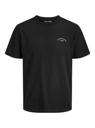 Ανδρικό t-shirt JJCOLLEGE LOGO TEE SS CREW NECK Jack & Jones 12288105 Black SS26